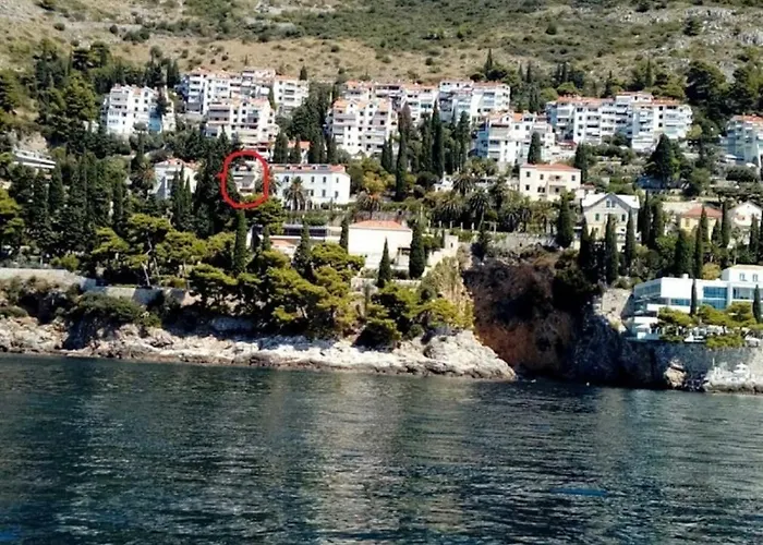 2-bed Sleeps 4 With Sea View 10 Min To 公寓 杜布罗夫尼克